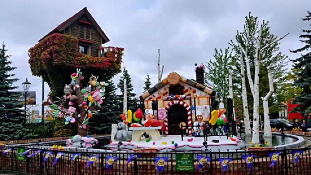 日本札幌白色戀人公園+小樽運河+堺町通商業街+天狗山