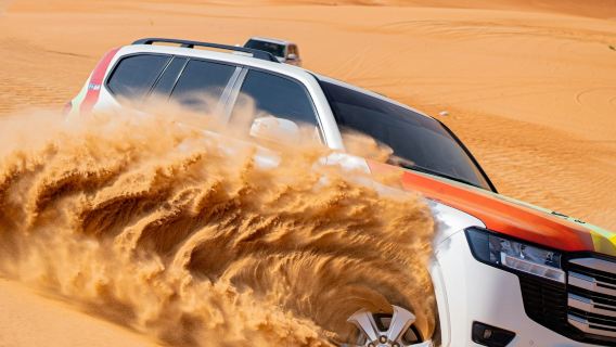 อาบูดาบี: ซาฟารีทะเลทรายลิวาพร้อมไกด์ + บริการรับส่งไปกลับ + อาหารกลางวัน