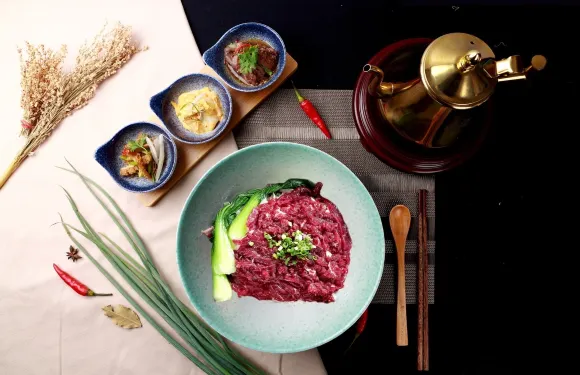 金門美食｜【圓頭農牧概念館】金門地道酒糟牛肉料理鮮切溫體餐券