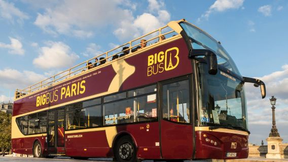 Big Bus Paris: Hop-on Hop-off Tour
