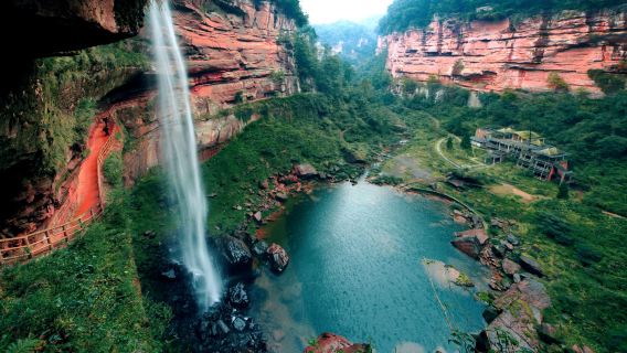 Tour privato di un giorno area panoramica di Chongqing Simianshan