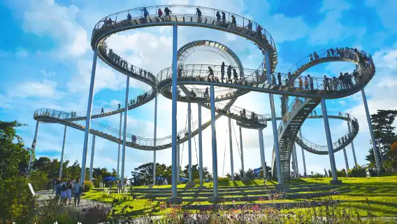 浦項太空漫步 X 環湖公園賞櫻|釜山出發