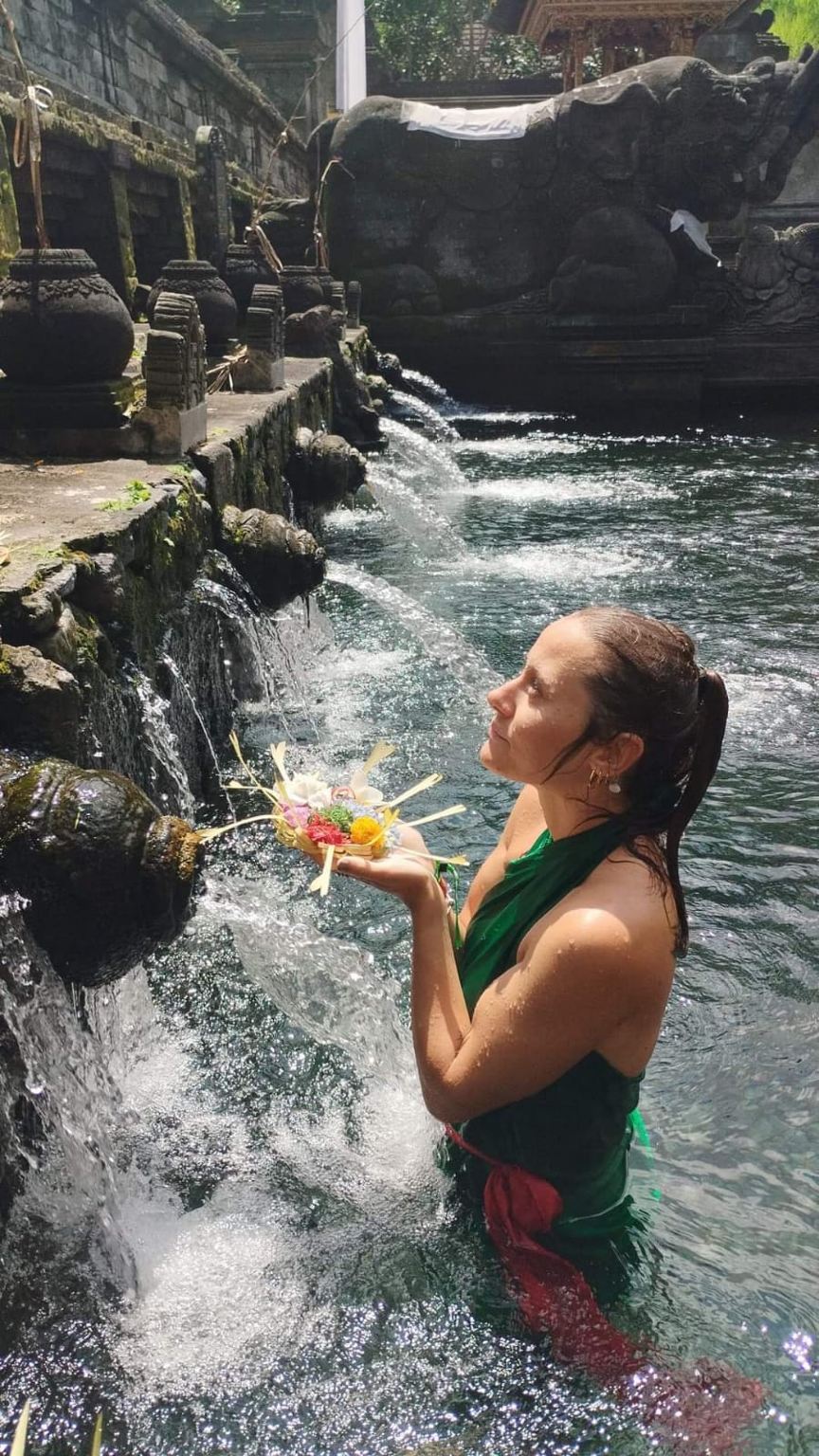 발리 영적 샤머니즘 손금 보기 및 사원 치유 투어