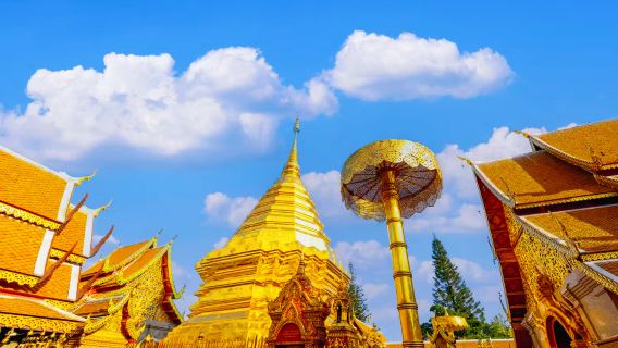 新年特惠-清邁素貼山雙龍寺|可選中文拼團半日遊或一日遊|含導覽