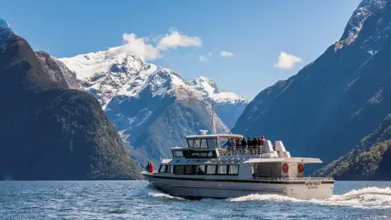 From Queenstown: Milford Sound Cruise and Scenic Drive