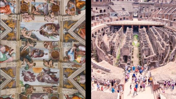 Rome: Tour tham quan Vatican và Đấu trường La Mã 1 ngày