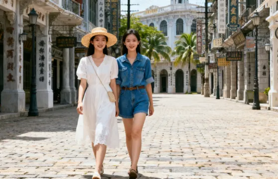 海口觀瀾湖華誼馮小剛電影公社Trip Moments【親子照情侶閨蜜兒童跟拍家庭Trip Moments】