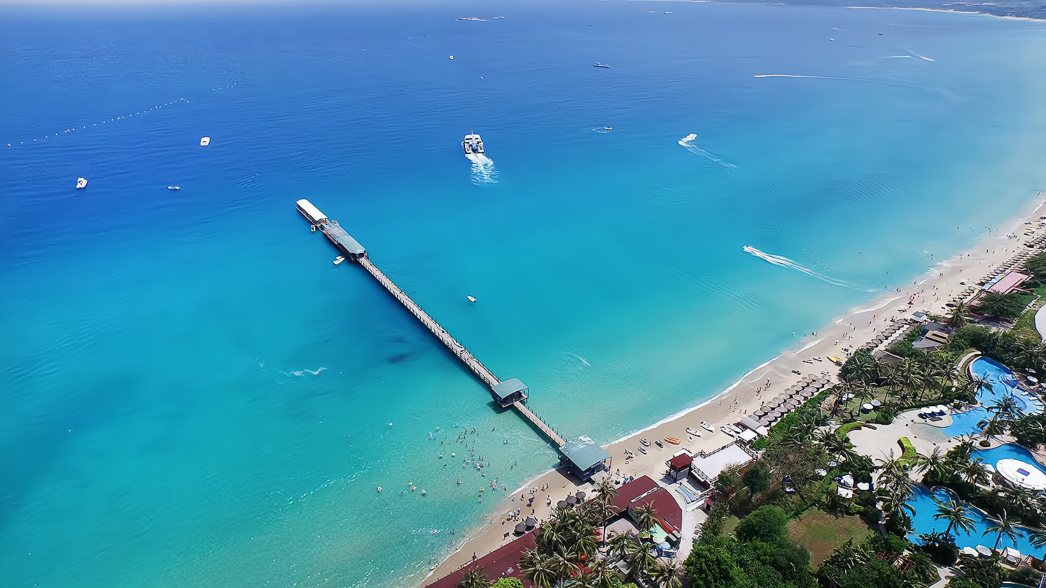 Sanya: Yalong Bay Underwater World activities (multiple packages available including flyboard, parasailing, jet ski, banana boat, flyfish, and wakesurfing)