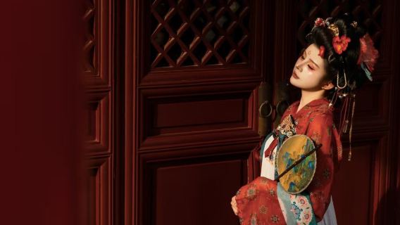 Experiencia Hanfu de estilo chino en Nanchang en primavera/verano [variedad de exquisitos Hanfu a elegir + experiencia de horquillas en Nanchang + maquillaje espectacular + servicio de calidad]