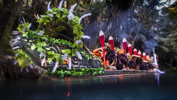 New Zealand Rotorua Mitai Maori Village Day/Night Tour + Buffet