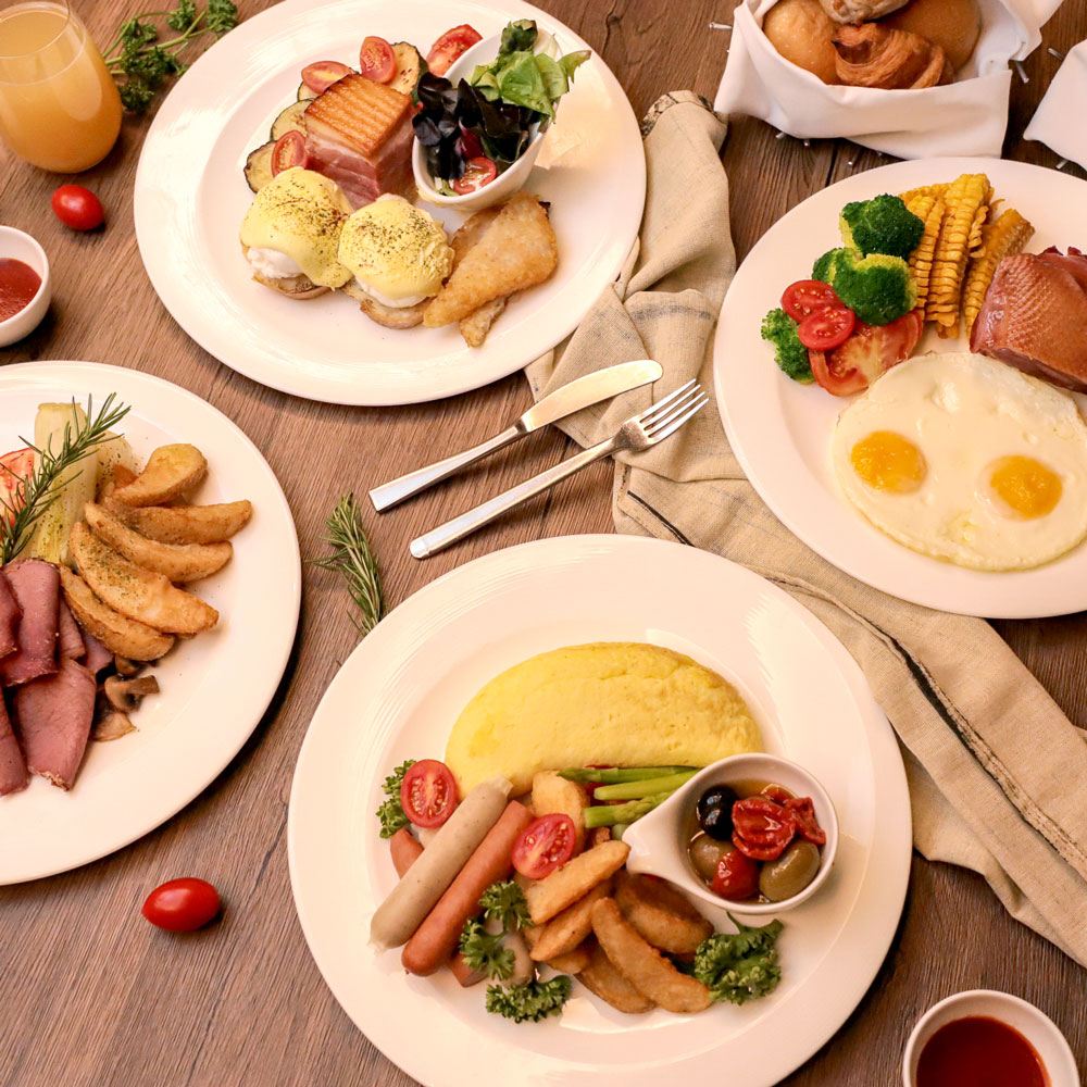 Taipei Victoria Hotel LA FESTA Restaurant Brunch set for 2 Voucher (NT$100 extra for 2 people on holidays)