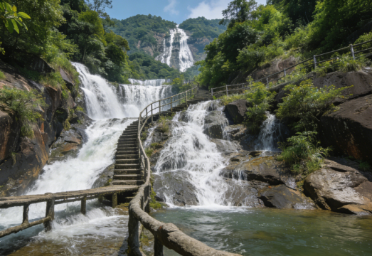 Thousand-Step Cloud Ladder × Spectacular Cliff Waterfall Oxygen Carnival "Zengcheng Baishui Village + Conghua Nanping Jingxiu Town"