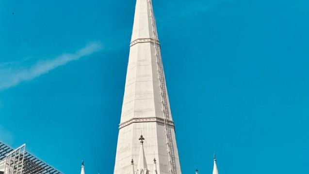 【新加坡一日遊】魚尾獅+聖安德烈教堂+牛車水+新加坡植物園