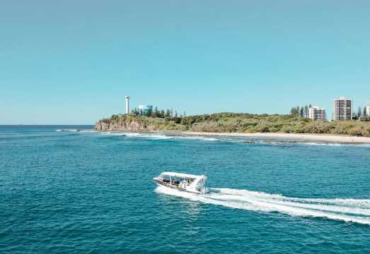 Mooloolaba: Guided Speedboat Tour AUD 67.4 Mooloolaba: Guided Speedboat Tour AUD 67.4