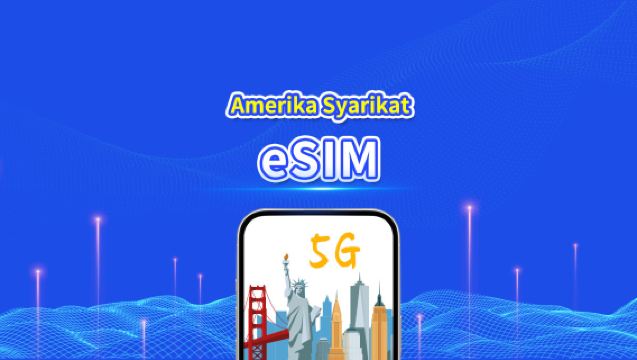 eSIM AS | 5G/4G | Pakej Data Harian/Jumlah | 1–30 hari | Pengebilan 24 Jam | Kod QR
