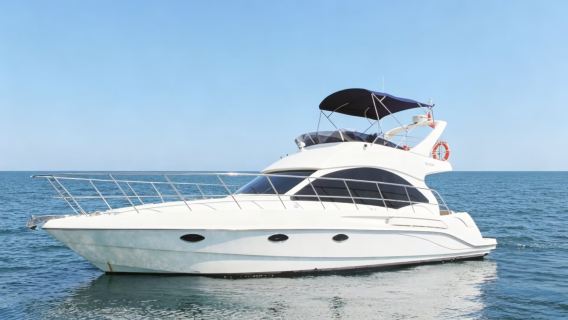 [Sewa bot yacht di Qingdao] Sewa bot yacht 42 kaki di Pusat Olimpik Layar Qingdao untuk pelayaran dan memancing