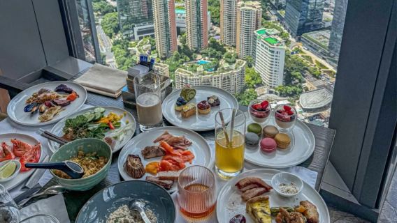 47th floor, Park Hyatt Shenzhen - Hao Tang (high-altitude buffet)
