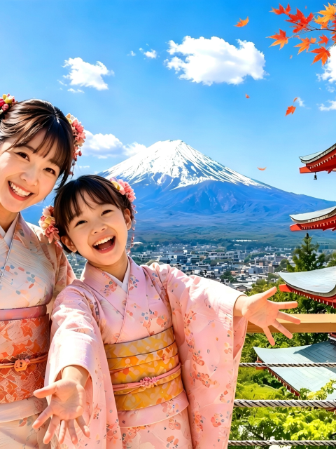 【含日式午餐】富士山絕景一日遊|新倉山淺間神社五重塔、河口湖、忍野八海、日川時計店、網紅羅森|**贈金富士唐揚炸雞定食**|可加購飯店接送