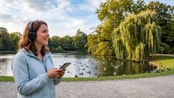 Düsseldorf höjdpunkter ljudrundtur: Historiska landmärken och utsikter vid floden