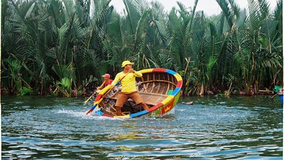Kokosnuss-Dschungel-Öko-Tour, Korbbootfahrt & My Son Heiligtum Tour ab Hoi An, Vietnam