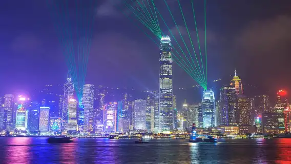 香港特色觀光船維多利亞港夜遊 (90尺超大遊艇)