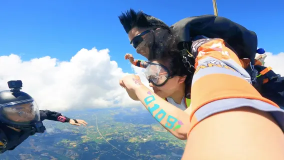 羅定旅拍【廣東雲浮羅定跳傘 深圳珠海4000公尺雙人高空跳傘】