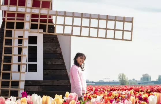 Tulip Experience Amsterdam：入場門票小童