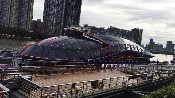 【廣州遊船】廣州珠江水晶號遊船包船支持團建聚會用餐