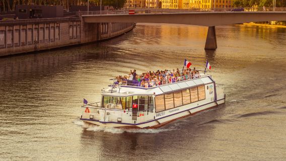 Guided Sightseeing Cruise on the Saône by Les Bateaux Lyonnais