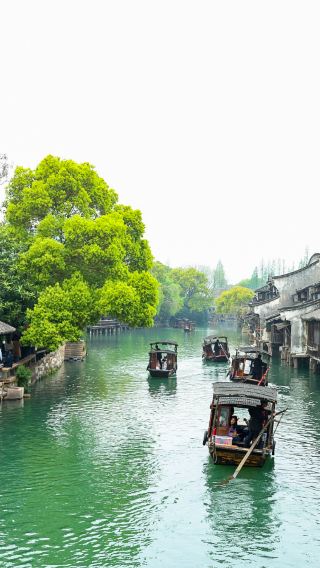 Chinese Group Day Tour from Shanghai to Wuzhen East Scenic Zone and West Scenic Zone