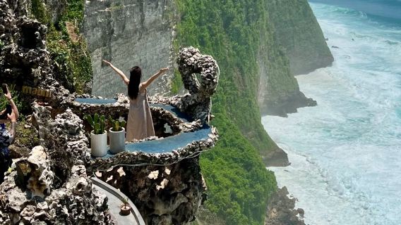 峇里島情人崖一日遊：純玩無購物、獨立獨立包團酒店接送、普通話導遊