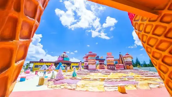 【夢幻主題|冰淇淋糖果屋】東芭樂園+巨型糖果屋一日遊