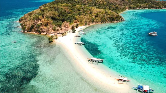 Coron Island Escapade Reis: Witte Zandstranden & Zandbank