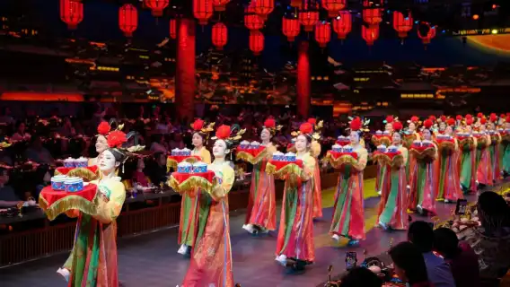 Beijing Imperial Cuisine Museum Experience (Royal Luxury + Ancient Chinese Ethnic Dance Performance + Imperial Feast + Optional Costume Experience + Museum Visit)