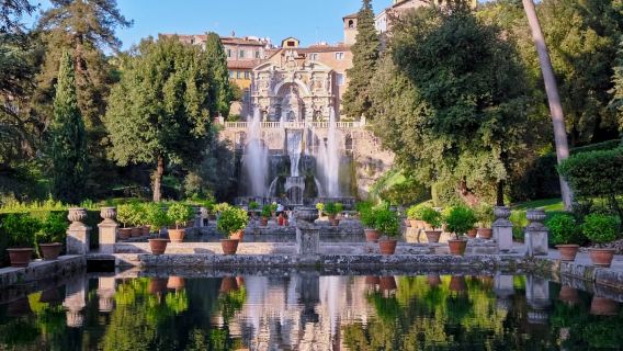 Tivoli: Villa D'Este & Villa Adriana Pass with Audio Guide