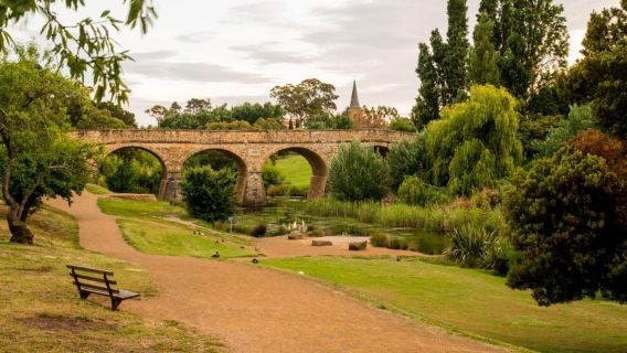 Ab Hobart: 4-stündige Hin- und Rücktour nach Richmond Village (Nachmittag)