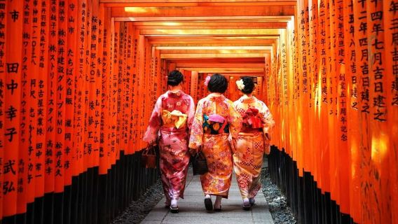 Kyoto/Osaka: Kyoto and Nara World Heritage Day Tour