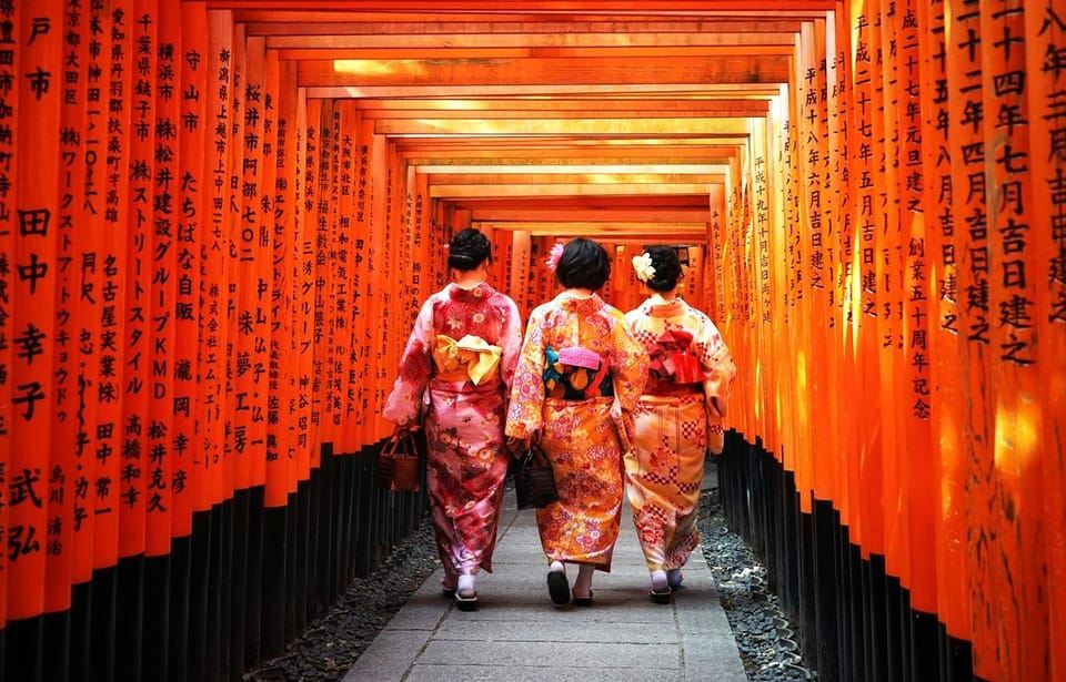 Kyoto/Osaka: Tour giornaliero del Patrimonio Mondiale di Kyoto e Nara