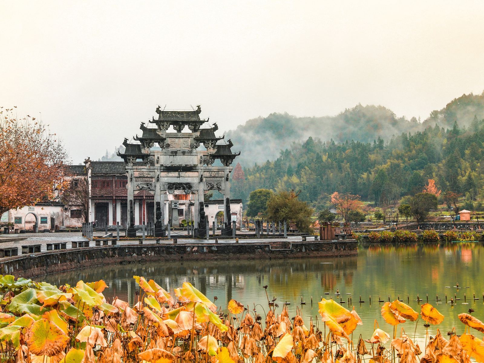 Huangshan, Anhui: Huizhou Ancient Town + Cheng Kan + Hongcun Village + Xidi|Private chartered tours in multiple languages including Chinese and English