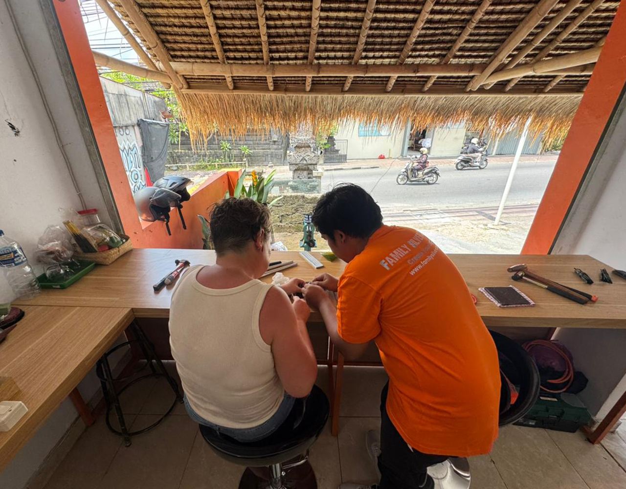 Bali: Silver Jewelry Making Class in Canggu