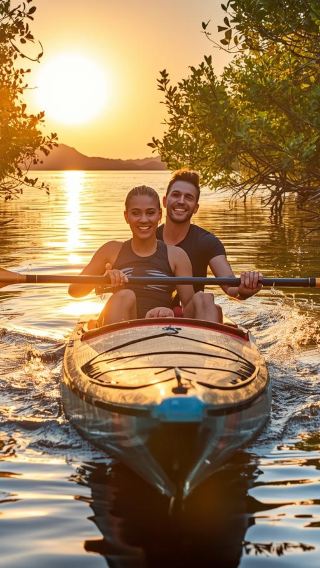 Private Purple Island Kayaking Adventure tour 