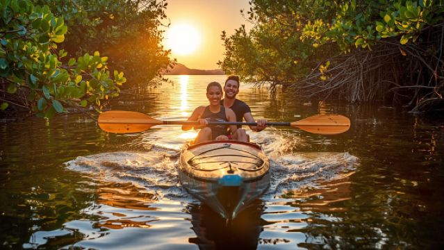 ทัวร์ผจญภัยพายเรือคายัคส่วนตัวที่เกาะ Purple