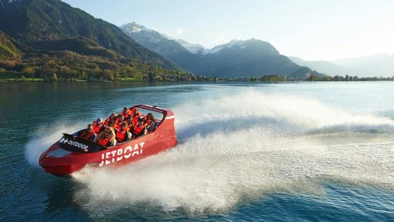 Jet Boat de Verão em Interlaken