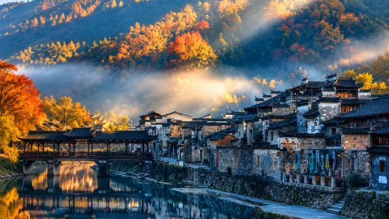 Private chartered tour to Yaoli Ancient Town (departing from Jingdezhen)