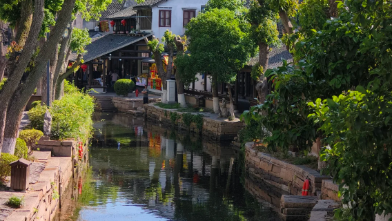 [Bertolak dari Shanghai menikmati musim luruh dan merasa ketam] Tasik Yangcheng Jiangsu + Taman Yiyuan Pulau Lianhua + Pekan Purba Luzhi lawatan sehari