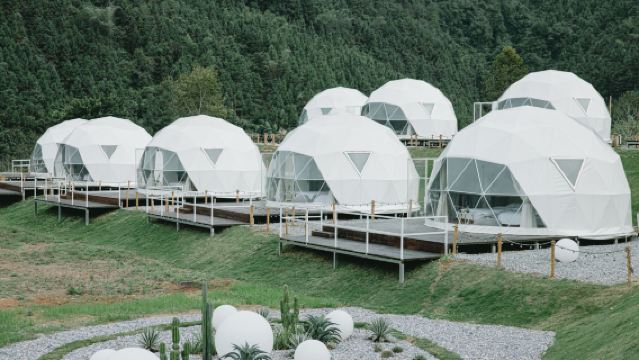 清遠星河森林營地·露營（過夜）【2人| 星空帳篷(獨立衛浴)+下午茶+晚餐+早餐】