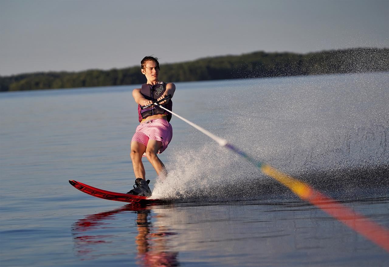 Waterskiing in Port City