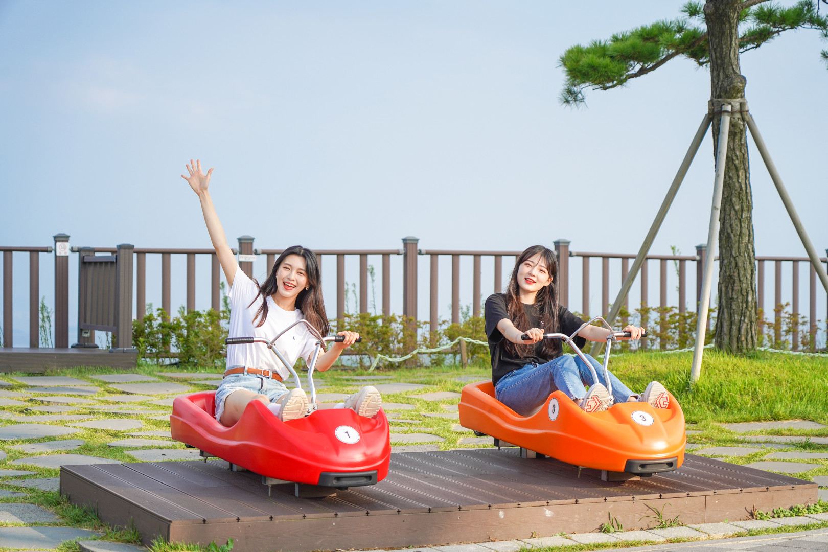 Incheon Ganghwa Island Day Tour B-1 (depart on Tue, Thur, Sat) Ganghwado Luge+Hanjeongsik+Joyangbanggik+Sochang Experience Center+Ganghwa Folk Flea Market
