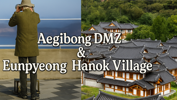 A Journey Through History and Lifestyle | Aegibong DMZ & Eunpyeong Hanok Village Day Tour