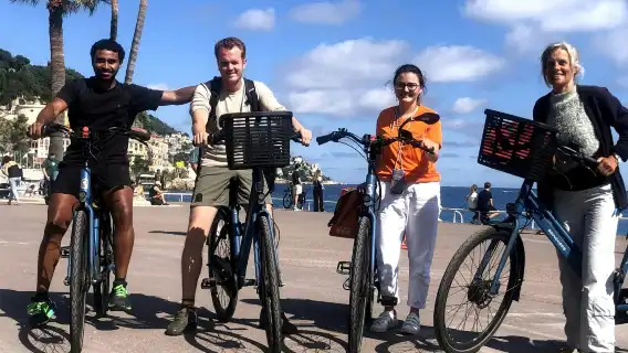 Panoramic Tour of Nice on E-Bike